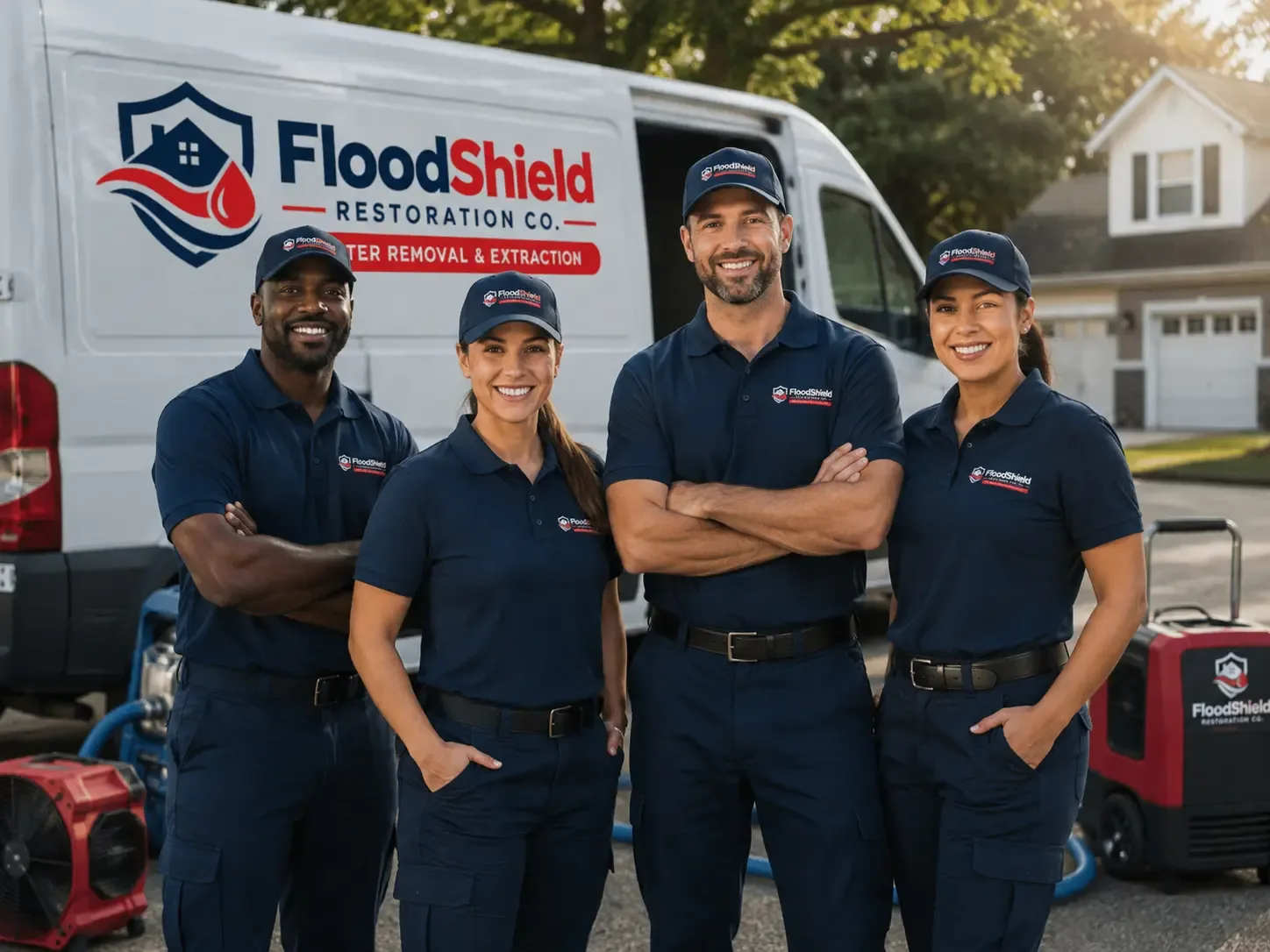 Flood Damage Restoration company in Man, WV