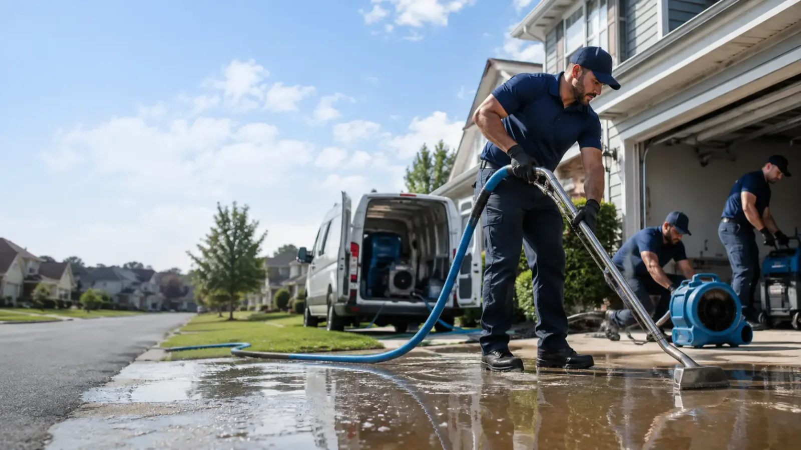 Flood Damage Restoration in Man, WV